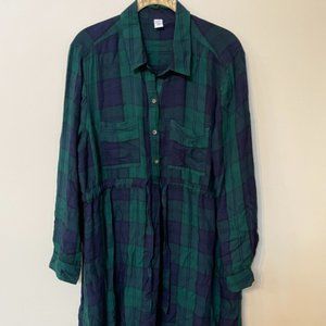 Maternity Button Front Dress